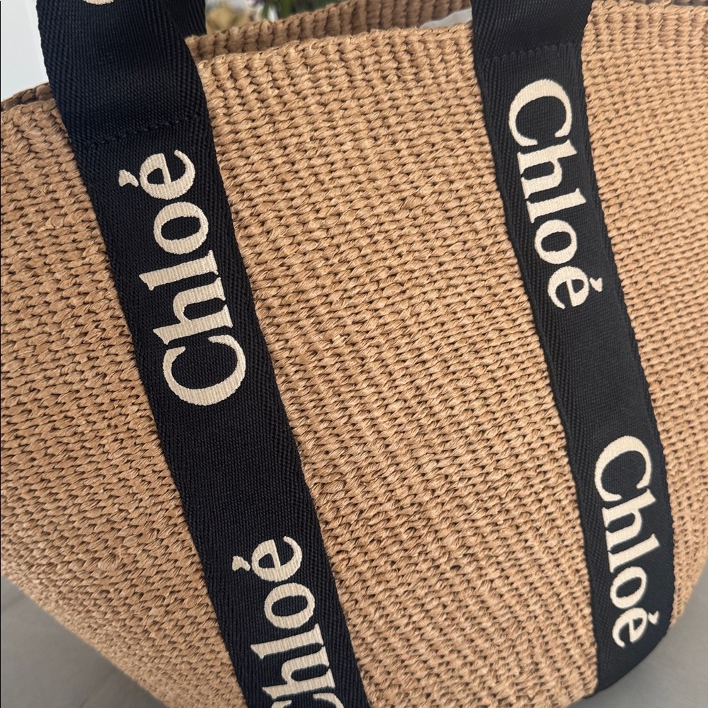 Chloe Tan and Black Shoulder Bag - Picture 5 of 6